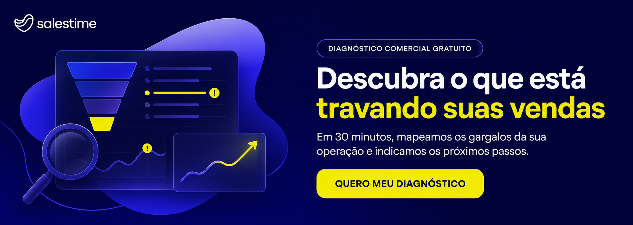 Diagnóstico Gratuito Solicitar diagnóstico comercial gratuito da Salestime